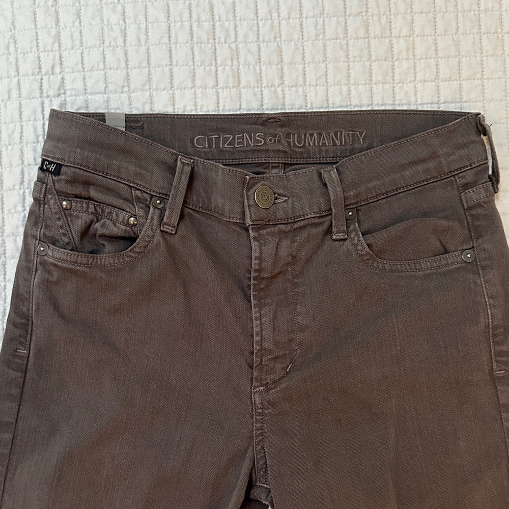 Citizens Of Humanity Charcoal Skinny Jeans